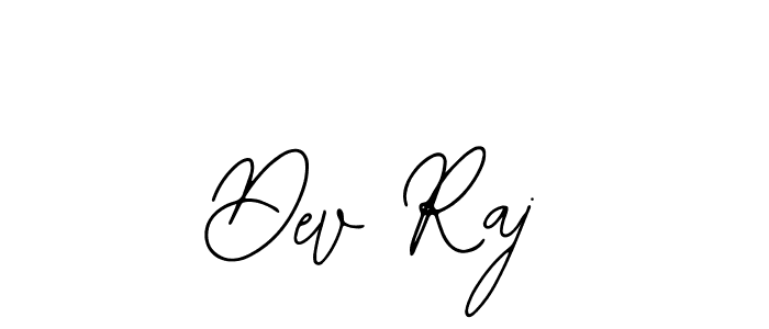 How to make Dev Raj name signature. Use Bearetta-2O07w style for creating short signs online. This is the latest handwritten sign. Dev Raj signature style 12 images and pictures png