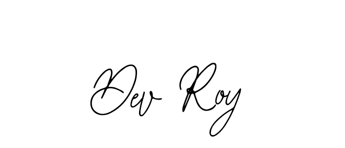 Use a signature maker to create a handwritten signature online. With this signature software, you can design (Bearetta-2O07w) your own signature for name Dev Roy. Dev Roy signature style 12 images and pictures png