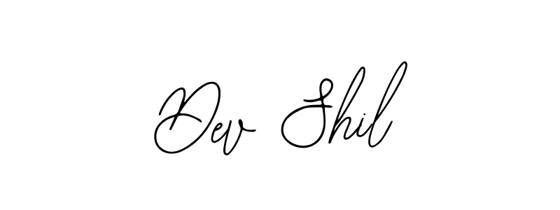 Design your own signature with our free online signature maker. With this signature software, you can create a handwritten (Bearetta-2O07w) signature for name Dev Shil. Dev Shil signature style 12 images and pictures png