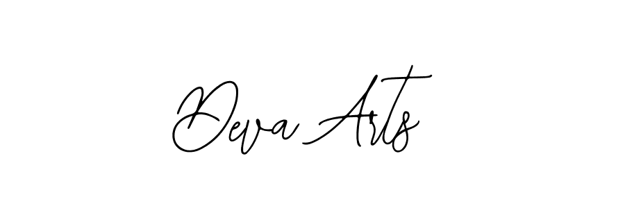 Use a signature maker to create a handwritten signature online. With this signature software, you can design (Bearetta-2O07w) your own signature for name Deva Arts. Deva Arts signature style 12 images and pictures png