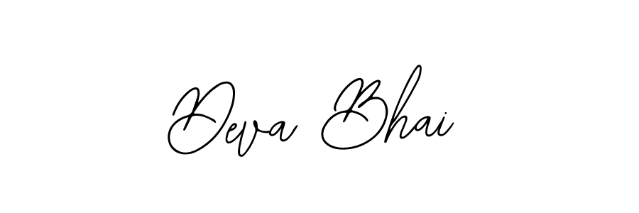 Design your own signature with our free online signature maker. With this signature software, you can create a handwritten (Bearetta-2O07w) signature for name Deva Bhai. Deva Bhai signature style 12 images and pictures png