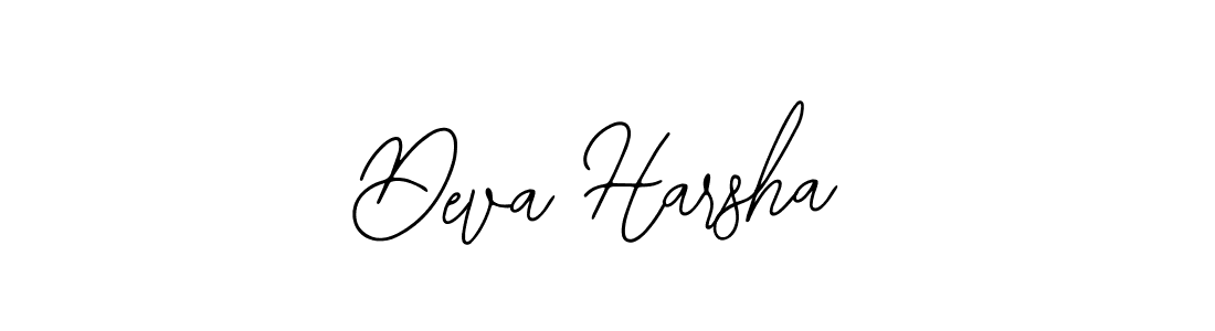 Deva Harsha stylish signature style. Best Handwritten Sign (Bearetta-2O07w) for my name. Handwritten Signature Collection Ideas for my name Deva Harsha. Deva Harsha signature style 12 images and pictures png