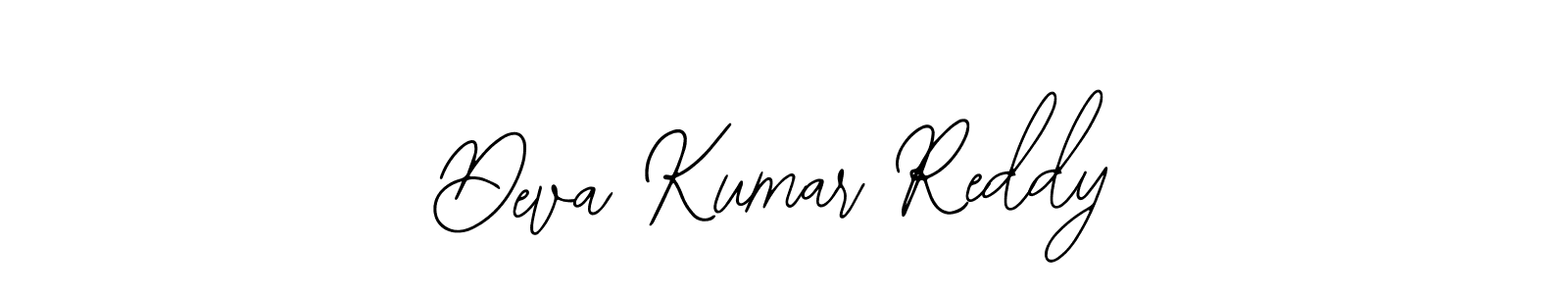 Use a signature maker to create a handwritten signature online. With this signature software, you can design (Bearetta-2O07w) your own signature for name Deva Kumar Reddy. Deva Kumar Reddy signature style 12 images and pictures png