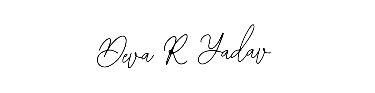 if you are searching for the best signature style for your name Deva R Yadav. so please give up your signature search. here we have designed multiple signature styles  using Bearetta-2O07w. Deva R Yadav signature style 12 images and pictures png