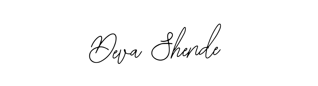 Similarly Bearetta-2O07w is the best handwritten signature design. Signature creator online .You can use it as an online autograph creator for name Deva Shende. Deva Shende signature style 12 images and pictures png