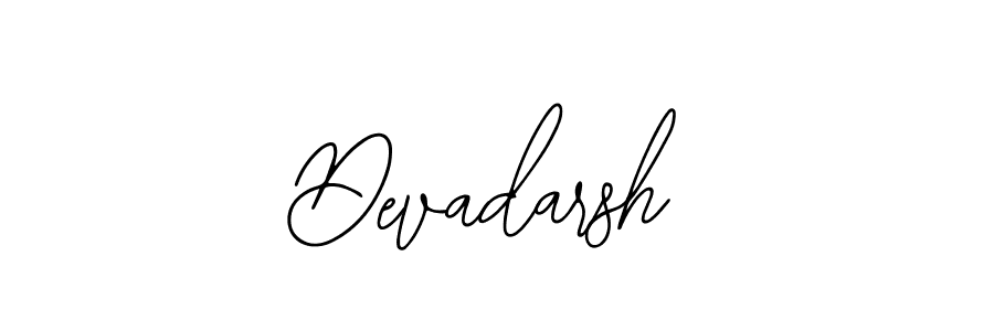 Use a signature maker to create a handwritten signature online. With this signature software, you can design (Bearetta-2O07w) your own signature for name Devadarsh. Devadarsh signature style 12 images and pictures png