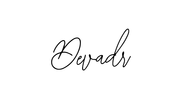 You should practise on your own different ways (Bearetta-2O07w) to write your name (Devadr) in signature. don't let someone else do it for you. Devadr signature style 12 images and pictures png