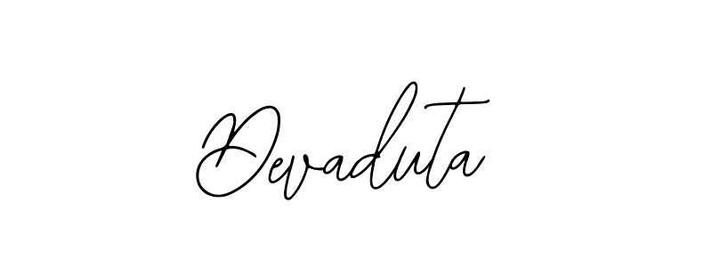 Design your own signature with our free online signature maker. With this signature software, you can create a handwritten (Bearetta-2O07w) signature for name Devaduta. Devaduta signature style 12 images and pictures png