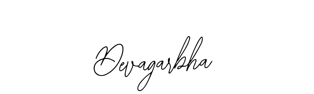 How to make Devagarbha name signature. Use Bearetta-2O07w style for creating short signs online. This is the latest handwritten sign. Devagarbha signature style 12 images and pictures png