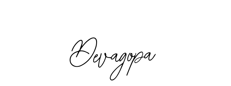 How to make Devagopa name signature. Use Bearetta-2O07w style for creating short signs online. This is the latest handwritten sign. Devagopa signature style 12 images and pictures png