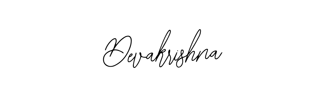 How to make Devakrishna name signature. Use Bearetta-2O07w style for creating short signs online. This is the latest handwritten sign. Devakrishna signature style 12 images and pictures png