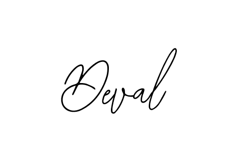 You should practise on your own different ways (Bearetta-2O07w) to write your name (Deval) in signature. don't let someone else do it for you. Deval signature style 12 images and pictures png