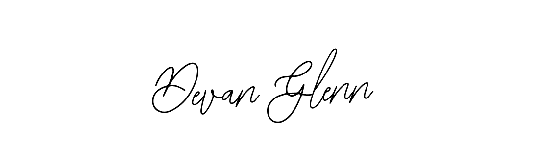 Devan Glenn stylish signature style. Best Handwritten Sign (Bearetta-2O07w) for my name. Handwritten Signature Collection Ideas for my name Devan Glenn. Devan Glenn signature style 12 images and pictures png