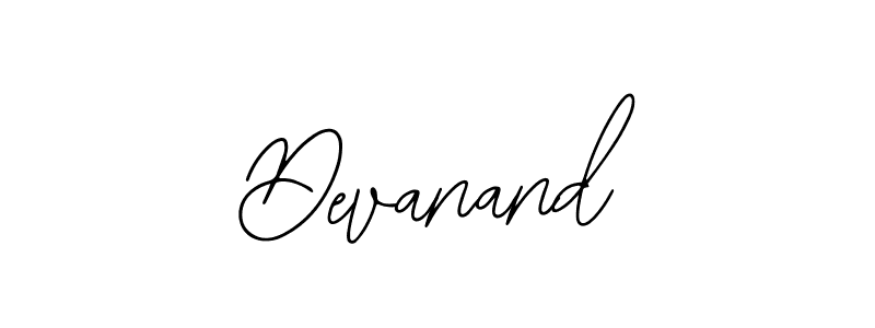 Use a signature maker to create a handwritten signature online. With this signature software, you can design (Bearetta-2O07w) your own signature for name Devanand. Devanand signature style 12 images and pictures png