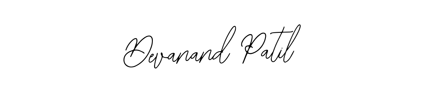 You should practise on your own different ways (Bearetta-2O07w) to write your name (Devanand Patil) in signature. don't let someone else do it for you. Devanand Patil signature style 12 images and pictures png