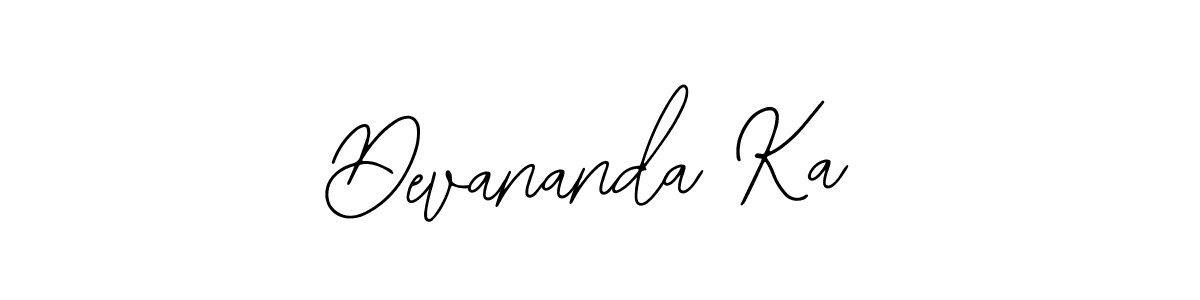 The best way (Bearetta-2O07w) to make a short signature is to pick only two or three words in your name. The name Devananda Ka include a total of six letters. For converting this name. Devananda Ka signature style 12 images and pictures png