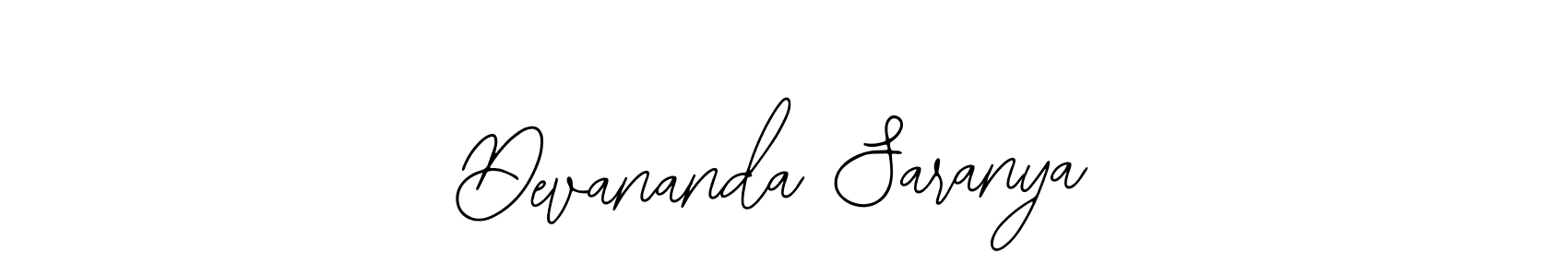 Create a beautiful signature design for name Devananda Saranya. With this signature (Bearetta-2O07w) fonts, you can make a handwritten signature for free. Devananda Saranya signature style 12 images and pictures png