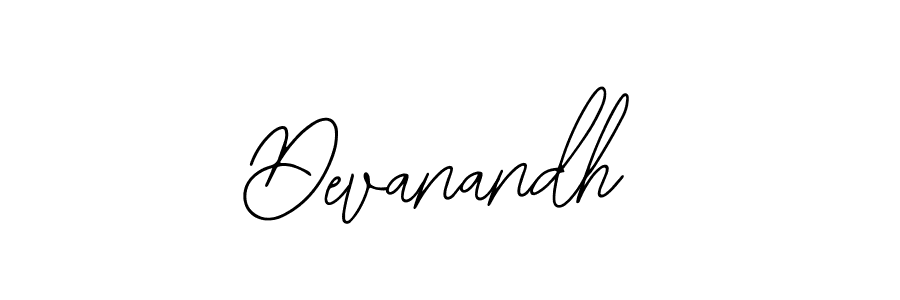 Use a signature maker to create a handwritten signature online. With this signature software, you can design (Bearetta-2O07w) your own signature for name Devanandh. Devanandh signature style 12 images and pictures png