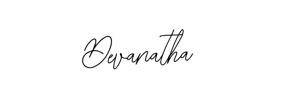 How to make Devanatha signature? Bearetta-2O07w is a professional autograph style. Create handwritten signature for Devanatha name. Devanatha signature style 12 images and pictures png