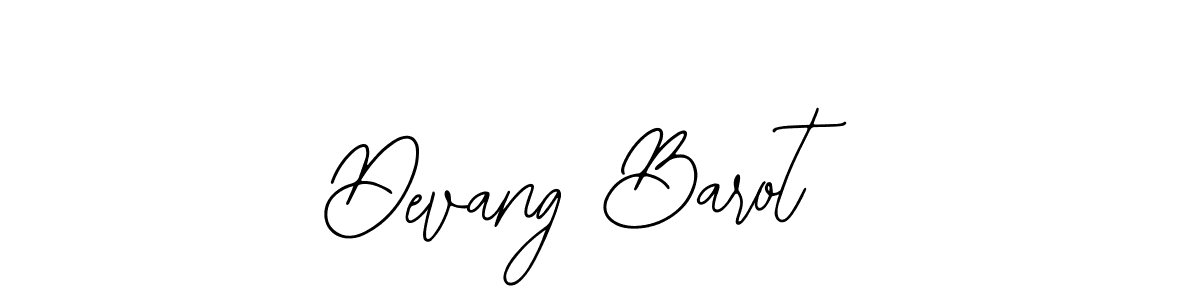 Similarly Bearetta-2O07w is the best handwritten signature design. Signature creator online .You can use it as an online autograph creator for name Devang Barot. Devang Barot signature style 12 images and pictures png