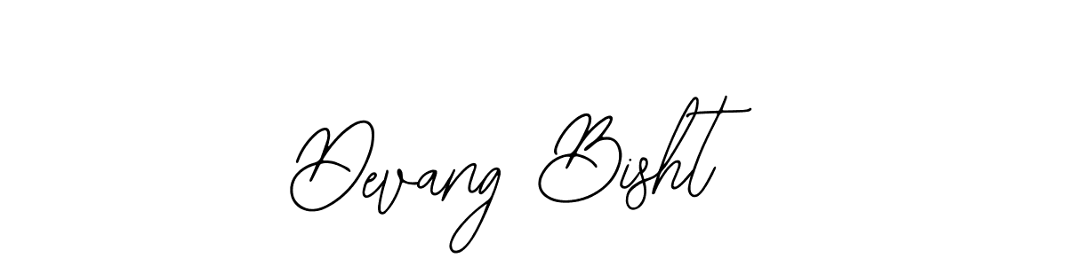 How to Draw Devang Bisht signature style? Bearetta-2O07w is a latest design signature styles for name Devang Bisht. Devang Bisht signature style 12 images and pictures png
