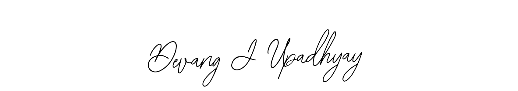 Also You can easily find your signature by using the search form. We will create Devang J Upadhyay name handwritten signature images for you free of cost using Bearetta-2O07w sign style. Devang J Upadhyay signature style 12 images and pictures png