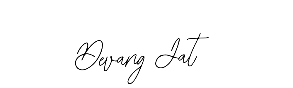 It looks lik you need a new signature style for name Devang Jat. Design unique handwritten (Bearetta-2O07w) signature with our free signature maker in just a few clicks. Devang Jat signature style 12 images and pictures png