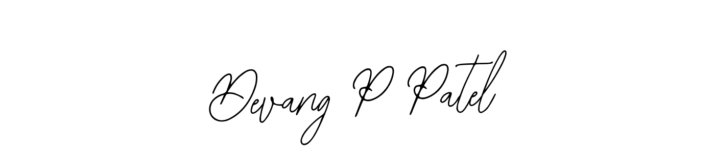 Also we have Devang P Patel name is the best signature style. Create professional handwritten signature collection using Bearetta-2O07w autograph style. Devang P Patel signature style 12 images and pictures png