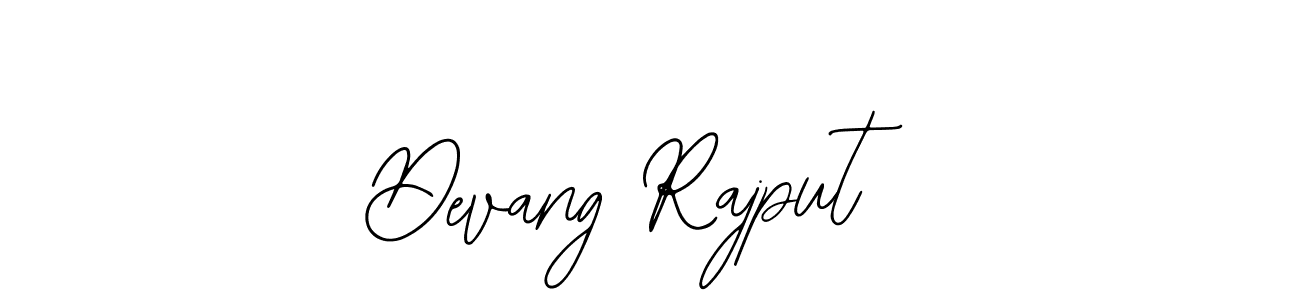 Similarly Bearetta-2O07w is the best handwritten signature design. Signature creator online .You can use it as an online autograph creator for name Devang Rajput. Devang Rajput signature style 12 images and pictures png