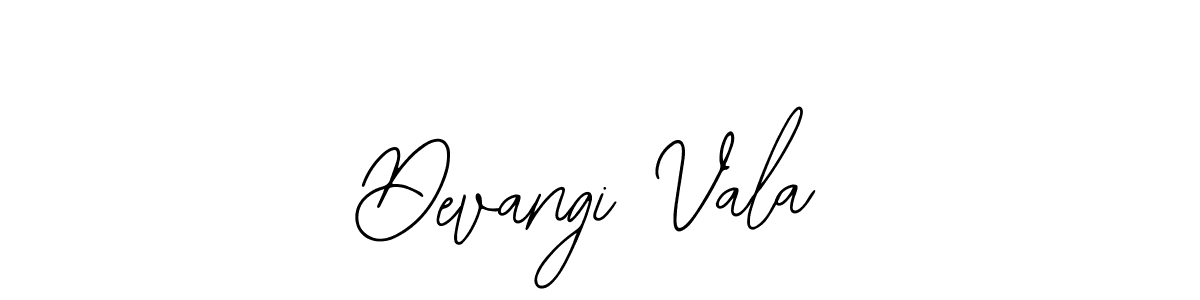 Design your own signature with our free online signature maker. With this signature software, you can create a handwritten (Bearetta-2O07w) signature for name Devangi Vala. Devangi Vala signature style 12 images and pictures png