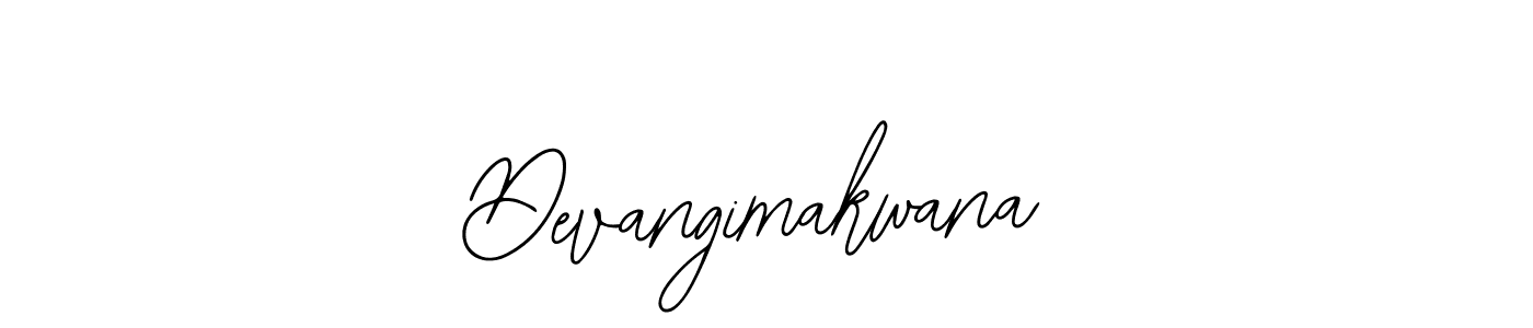 Use a signature maker to create a handwritten signature online. With this signature software, you can design (Bearetta-2O07w) your own signature for name Devangimakwana. Devangimakwana signature style 12 images and pictures png