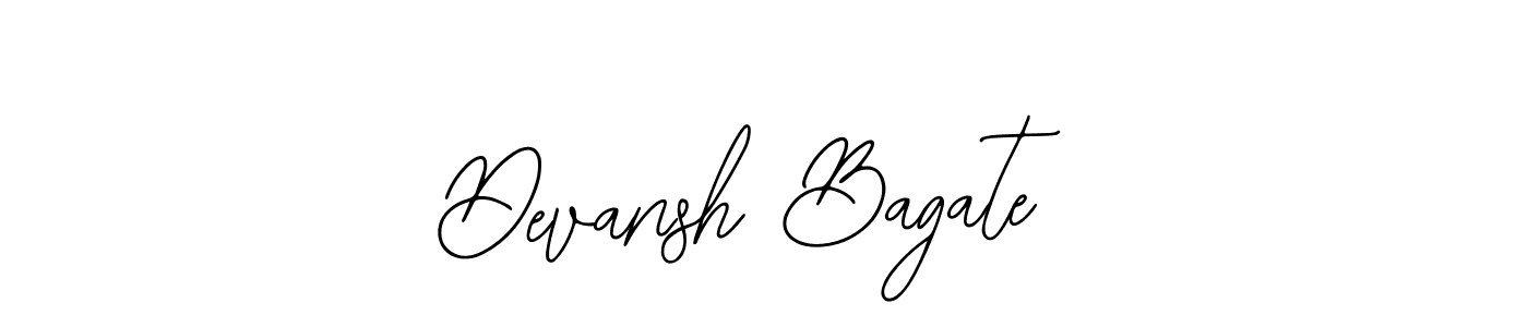 You can use this online signature creator to create a handwritten signature for the name Devansh Bagate. This is the best online autograph maker. Devansh Bagate signature style 12 images and pictures png