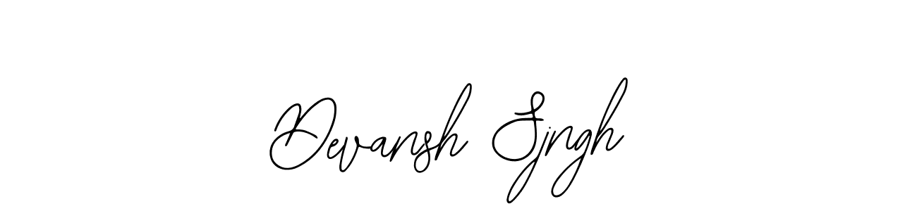 Create a beautiful signature design for name Devansh Sjngh. With this signature (Bearetta-2O07w) fonts, you can make a handwritten signature for free. Devansh Sjngh signature style 12 images and pictures png