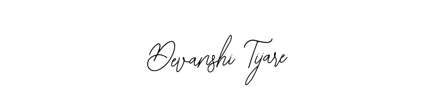 It looks lik you need a new signature style for name Devanshi Tijare. Design unique handwritten (Bearetta-2O07w) signature with our free signature maker in just a few clicks. Devanshi Tijare signature style 12 images and pictures png