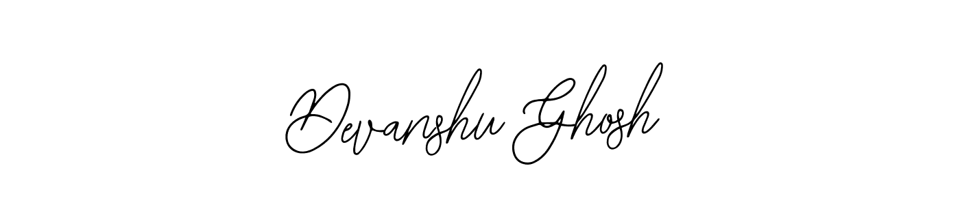 Similarly Bearetta-2O07w is the best handwritten signature design. Signature creator online .You can use it as an online autograph creator for name Devanshu Ghosh. Devanshu Ghosh signature style 12 images and pictures png