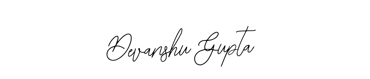 It looks lik you need a new signature style for name Devanshu Gupta. Design unique handwritten (Bearetta-2O07w) signature with our free signature maker in just a few clicks. Devanshu Gupta signature style 12 images and pictures png