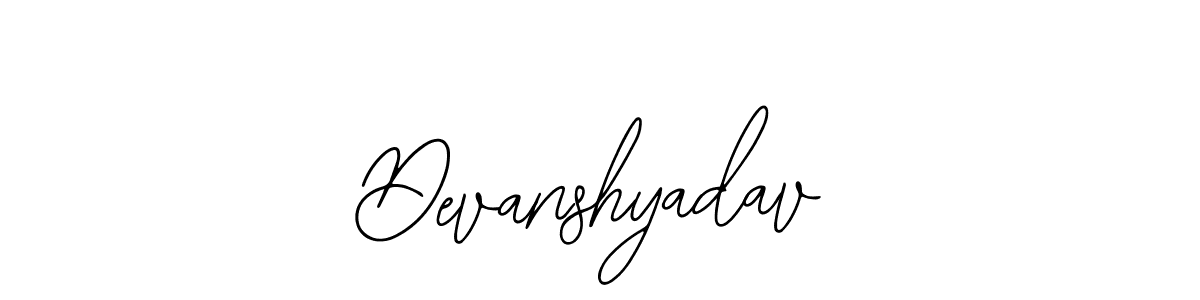 Also You can easily find your signature by using the search form. We will create Devanshyadav name handwritten signature images for you free of cost using Bearetta-2O07w sign style. Devanshyadav signature style 12 images and pictures png