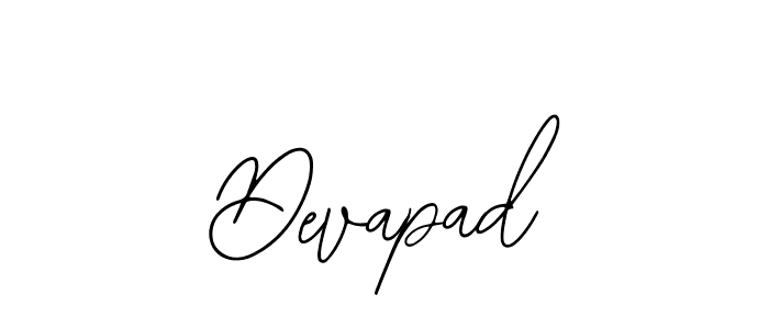 Design your own signature with our free online signature maker. With this signature software, you can create a handwritten (Bearetta-2O07w) signature for name Devapad. Devapad signature style 12 images and pictures png