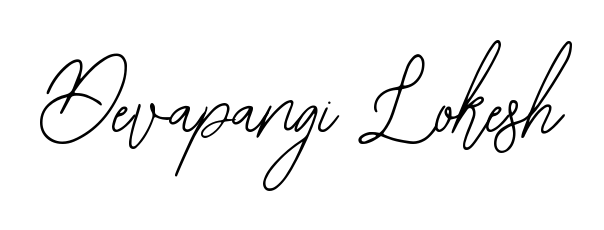 Get inspired by this graceful Bearetta-2O07w signature style for name Devapangi Lokesh. Smooth loops and balanced proportions for everyday use. Devapangi Lokesh signature style 12 images and pictures png
