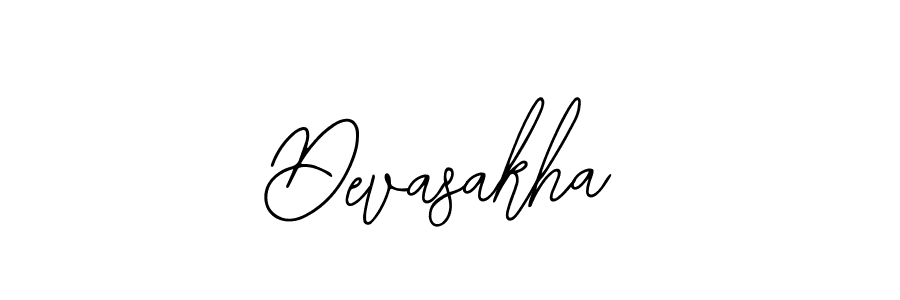 Bearetta-2O07w is a professional signature style that is perfect for those who want to add a touch of class to their signature. It is also a great choice for those who want to make their signature more unique. Get Devasakha name to fancy signature for free. Devasakha signature style 12 images and pictures png