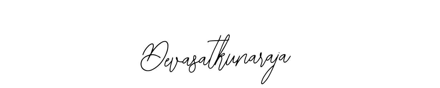 Make a beautiful signature design for name Devasatkunaraja. With this signature (Bearetta-2O07w) style, you can create a handwritten signature for free. Devasatkunaraja signature style 12 images and pictures png