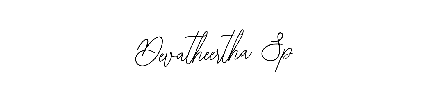 The best way (Bearetta-2O07w) to make a short signature is to pick only two or three words in your name. The name Devatheertha Sp include a total of six letters. For converting this name. Devatheertha Sp signature style 12 images and pictures png
