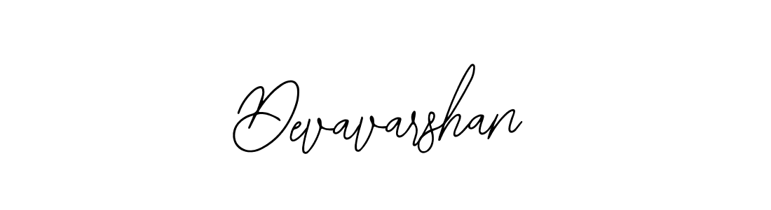 You should practise on your own different ways (Bearetta-2O07w) to write your name (Devavarshan) in signature. don't let someone else do it for you. Devavarshan signature style 12 images and pictures png