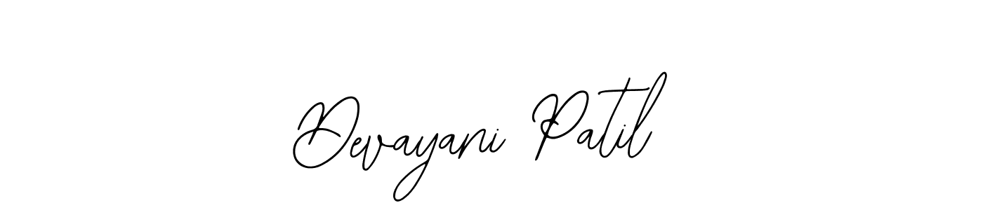 How to make Devayani Patil name signature. Use Bearetta-2O07w style for creating short signs online. This is the latest handwritten sign. Devayani Patil signature style 12 images and pictures png