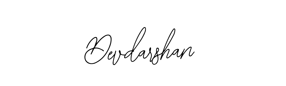 How to make Devdarshan name signature. Use Bearetta-2O07w style for creating short signs online. This is the latest handwritten sign. Devdarshan signature style 12 images and pictures png