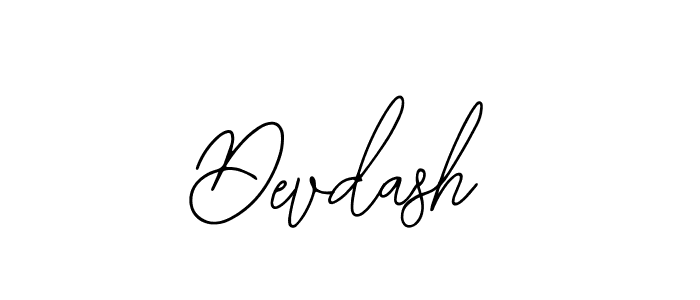 How to make Devdash signature? Bearetta-2O07w is a professional autograph style. Create handwritten signature for Devdash name. Devdash signature style 12 images and pictures png