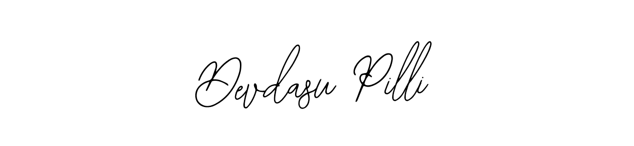 Create a beautiful signature design for name Devdasu Pilli. With this signature (Bearetta-2O07w) fonts, you can make a handwritten signature for free. Devdasu Pilli signature style 12 images and pictures png