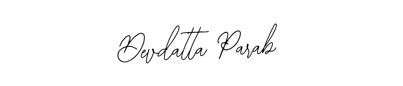 Create a beautiful signature design for name Devdatta Parab. With this signature (Bearetta-2O07w) fonts, you can make a handwritten signature for free. Devdatta Parab signature style 12 images and pictures png