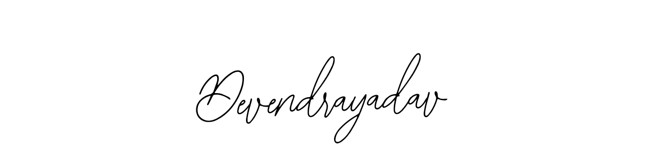 Design your own signature with our free online signature maker. With this signature software, you can create a handwritten (Bearetta-2O07w) signature for name Devendrayadav. Devendrayadav signature style 12 images and pictures png