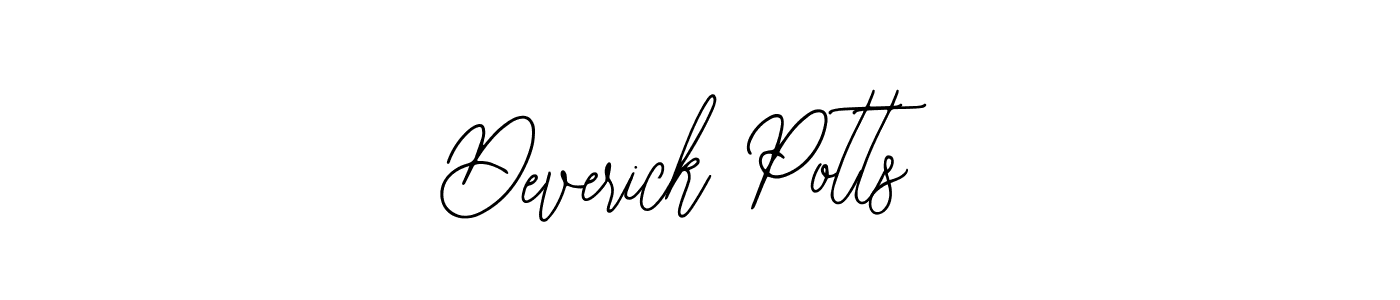 Also You can easily find your signature by using the search form. We will create Deverick Potts name handwritten signature images for you free of cost using Bearetta-2O07w sign style. Deverick Potts signature style 12 images and pictures png